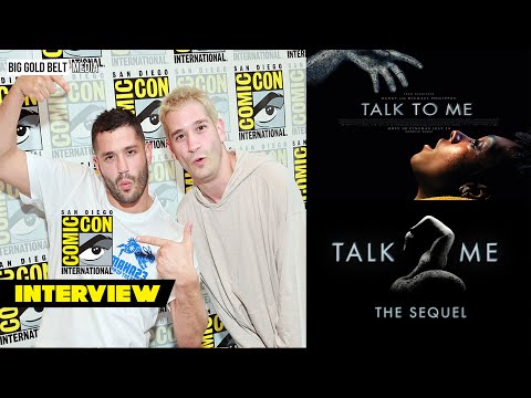 Filmmakers – Danny Philippou & Michael Philippou Interview (@Therackaracka) | Talk To Me | SDCC 2023