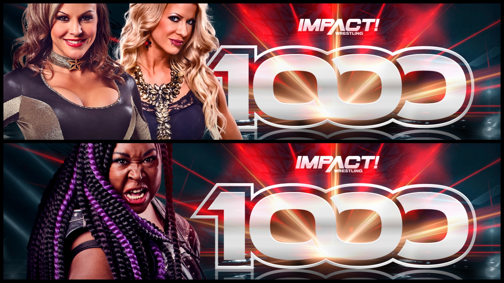 IMPACT Legends The Beautiful People & Awesome Kong Set for IMPACT 1000