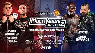IMPACT vs TMDK: Moose & Eddie Edwards Unite to Battle Zack Sabre Jr & Shane Haste at Multiverse United 2