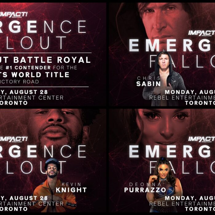 Must-See Matchups Set For Emergence Fallout This Monday in Toronto – IMPACT Wrestling