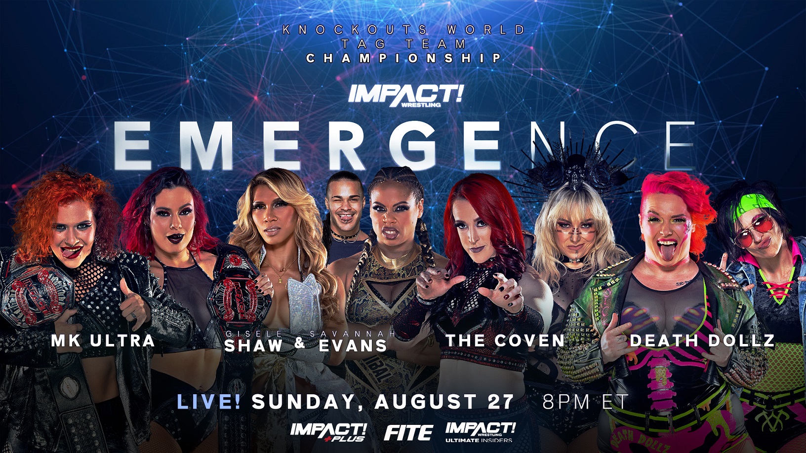 The Coven & Death Dollz Join the Fray at Emergence, MK Ultra Will Now Defend Knockouts World Tag Team Titles in 4-Way – IMPACT Wrestling