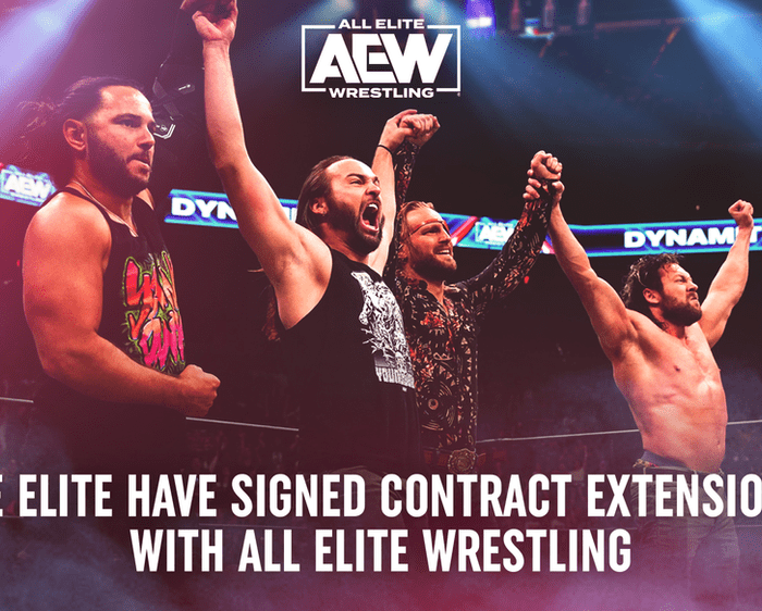 The Elite Sign Long-Term Contract Extensions with AEW