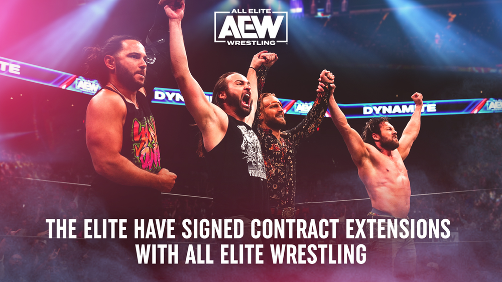 The Elite Sign Long-Term Contract Extensions with AEW
