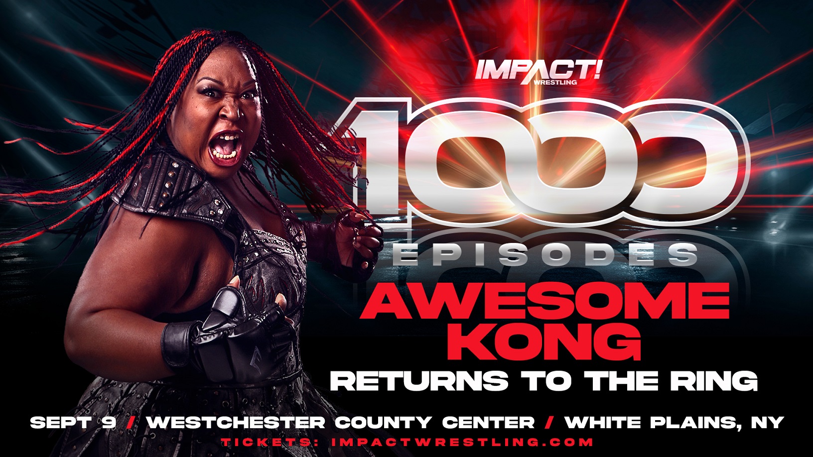 Awesome Kong Returns to the Ring at IMPACT 1000 – IMPACT Wrestling