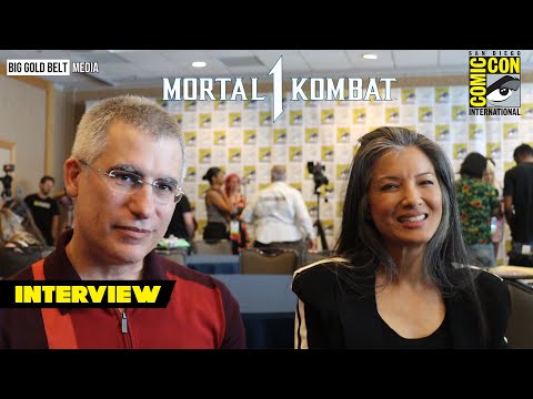 Dominic Cianciolo & Kelly Hu Interview | Mortal Kombat 1 | SDCC 2023