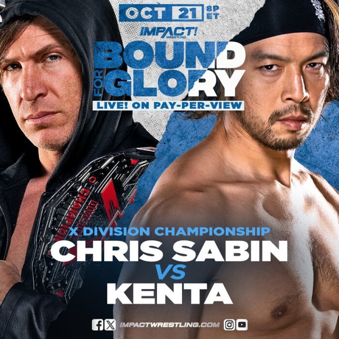 KENTA Challenges Chris Sabin for X-Division Title in IMPACT Return at Bound For Glory – IMPACT Wrestling