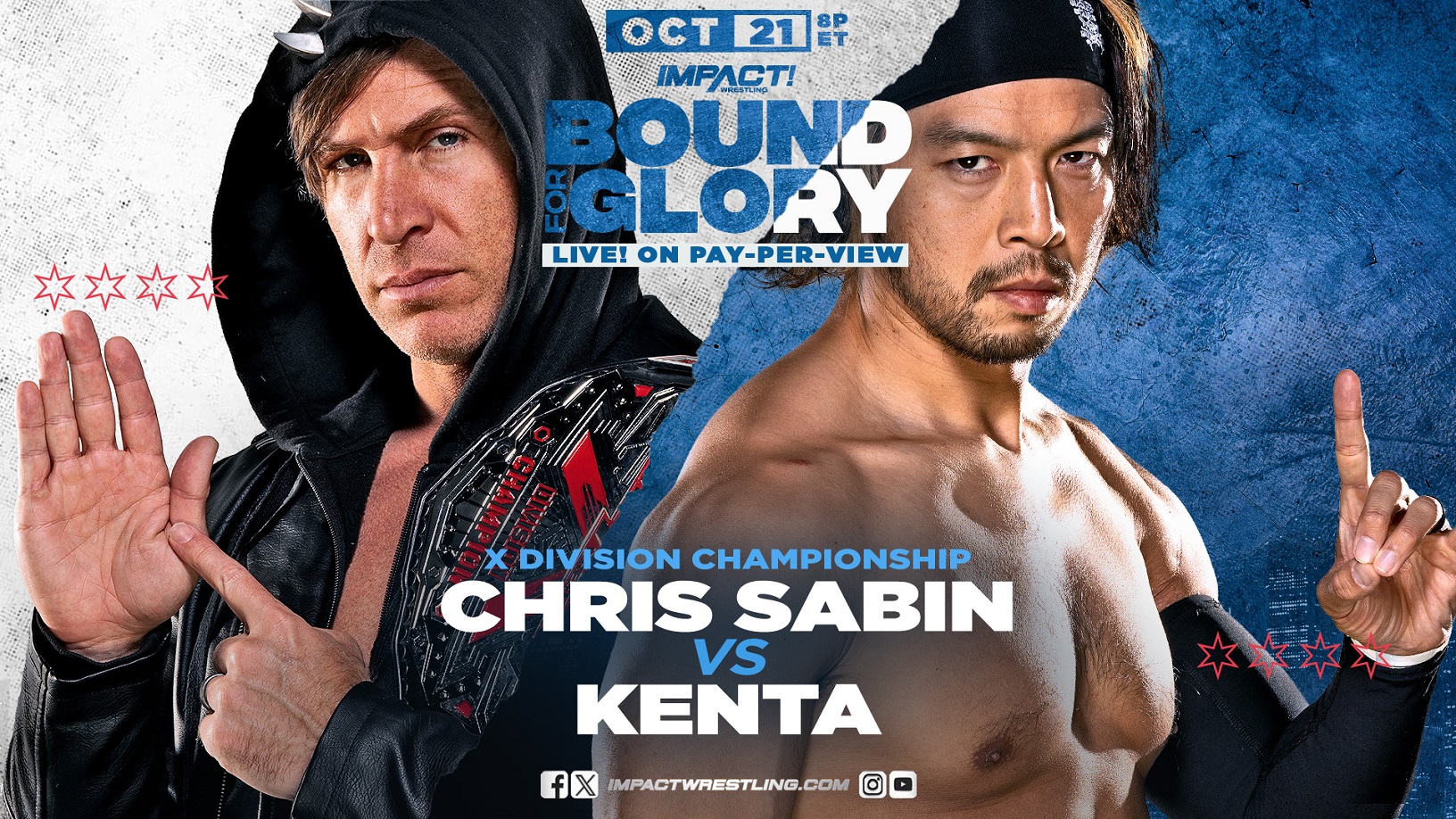 KENTA Challenges Chris Sabin for X-Division Title in IMPACT Return at Bound For Glory – IMPACT Wrestling