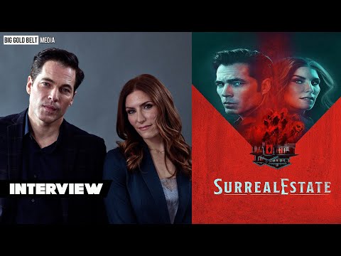 Sarah Levy & Tim Rozon Interview | SurrealEstate Season 2 | SYFY (2023)