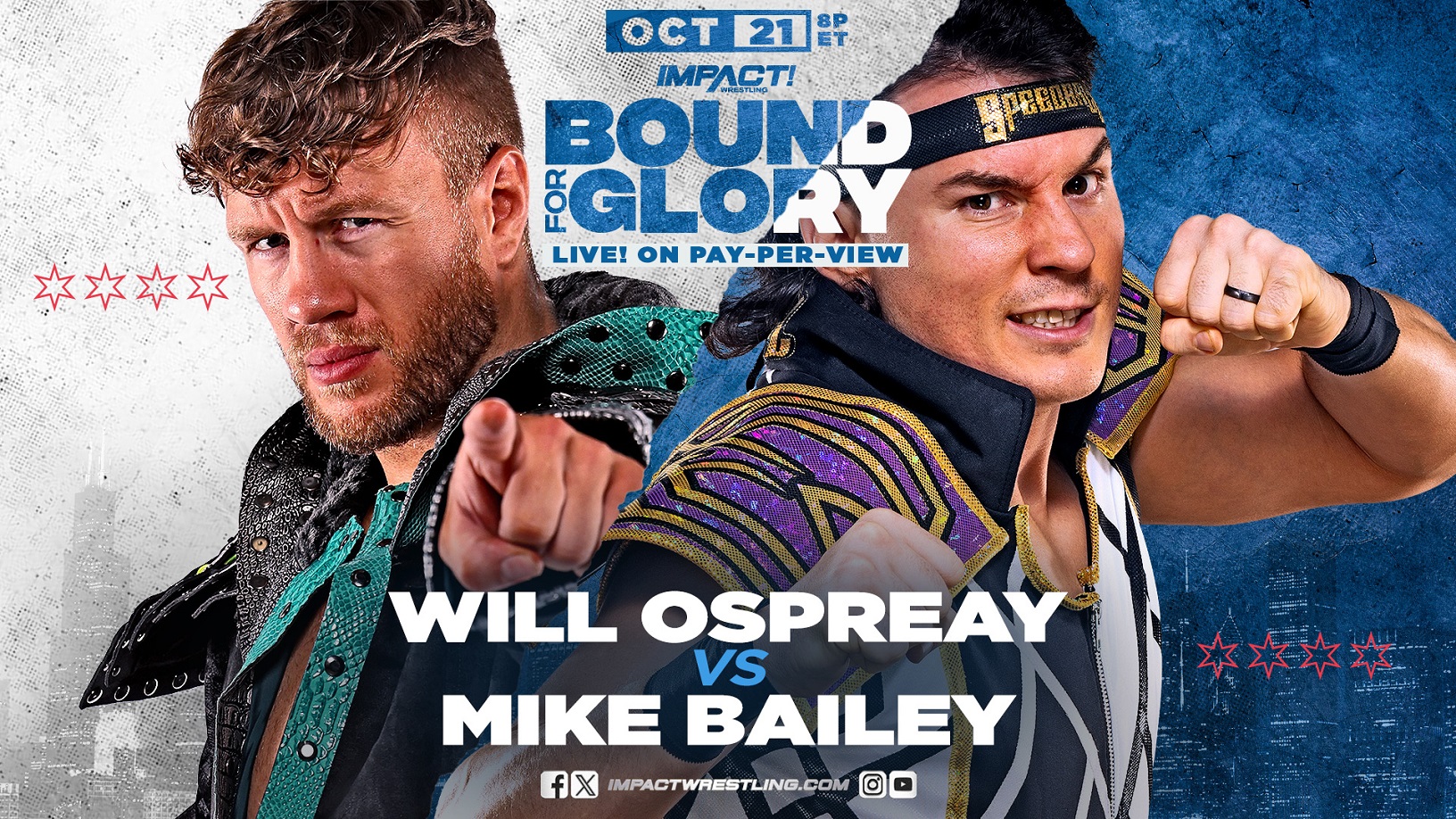 “The Aerial Assassin” Will Ospreay Battles “Speedball” Mike Bailey at Bound For Glory – IMPACT Wrestling