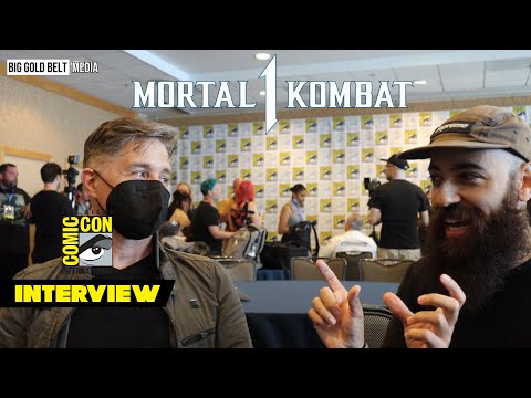 Thiago Gomes & Yuri Lowenthal Interview | Mortal Kombat 1 | SDCC 2023