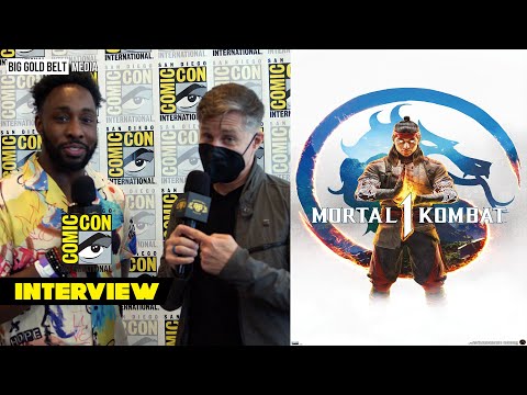 Yuri Lowenthal Interview | Mortal Kombat 1 | SDCC 2023