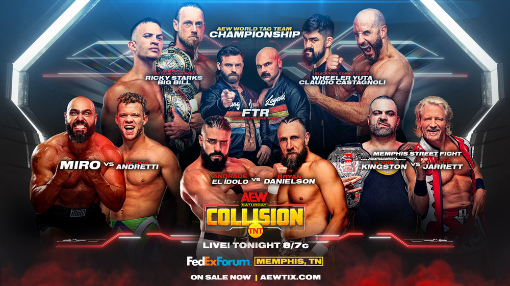 AEW Collision and Battle of the Belts VIII Preview for October 21, 2023
