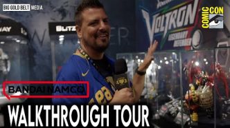 Bandai Namco Senior Marketing Manager - Justin Cavender | Exclusive Walkthrough Tour | SDCC 2023