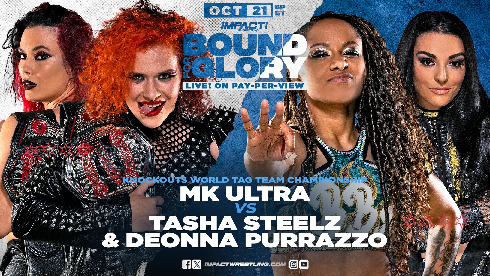 Deonna Purrazzo & Tasha Steelz Unite to Challenge MK Ultra in Knockouts Tag Title Showdown at Bound For Glory – IMPACT Wrestling