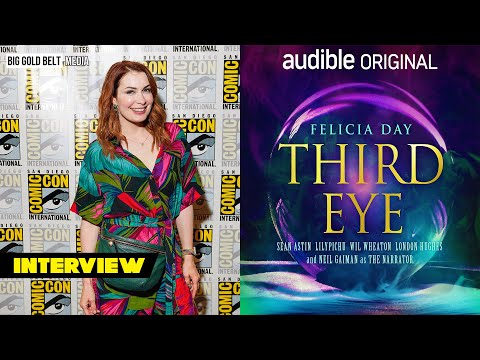 Felicia Day Interview | Third Eye | Audible | SDCC 2023