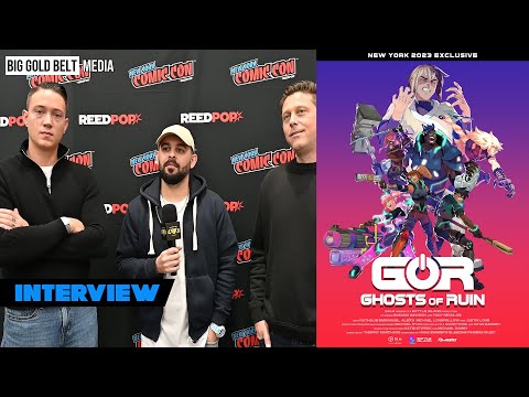 Giovoni Rios, Hendric Buenck & Greg Rappaport Interview | Ghosts of Ruin | NYCC 2023