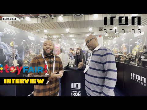 Iron Studios Booth Tour | Shawn Smith Interview | New York Toy Fair 2023