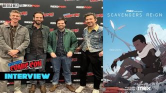 James Merrill & Benjy Brooke Interview | Scavengers Reign | MAX | NYCC 2023