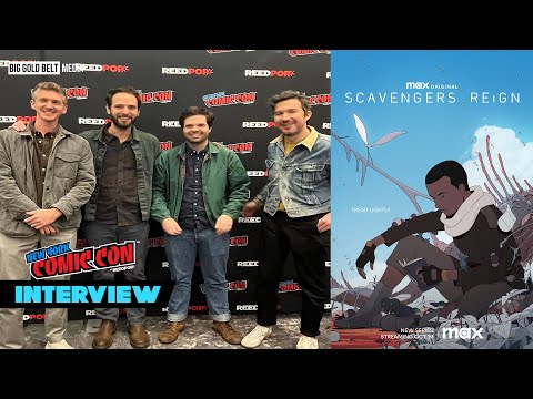 James Merrill & Benjy Brooke Interview | Scavengers Reign | MAX | NYCC 2023