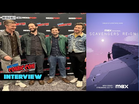 Joe Bennett & Sean Buckelew Interview | Scavengers Reign | MAX | NYCC 2023