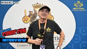 Julian Montoya Interview | The Noble Collection Booth Tour | NYCC
