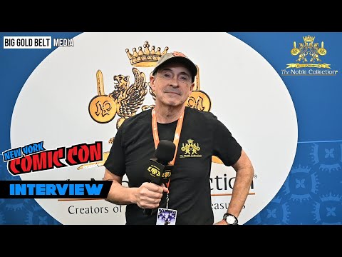 Julian Montoya Interview | The Noble Collection Booth Tour | NYCC