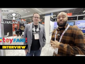 McFarlane Toys Booth Tour | Brian Walters Interview | New York Toy Fair 2023
