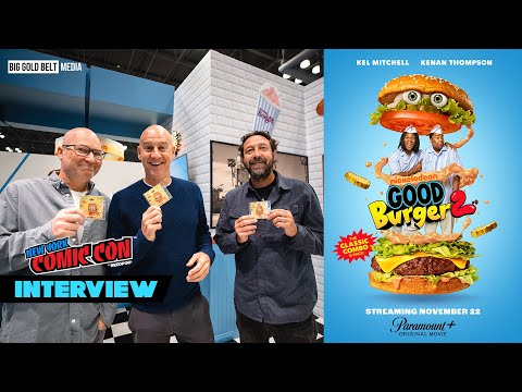 Phil Traill, Kevin Kopelow & Heath Seifert Interview | Good Burger 2 | Paramount+ | NYCC 2023