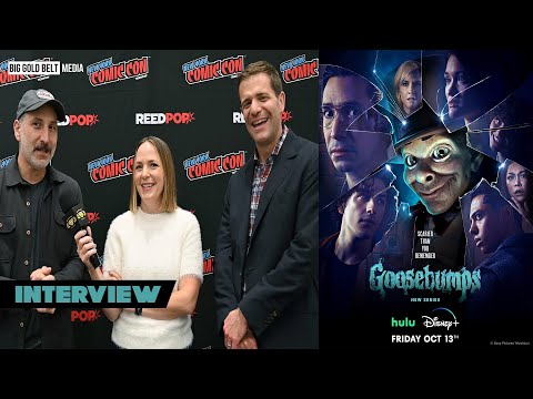 Rob Letterman, Hilary Winston & Nicholas Stoller Interview | Goosebumps | Disney+ & Hulu | NYCC 2023