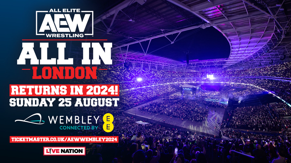 Tickets for “AEW: All In London” On Sale Friday, Dec. 1