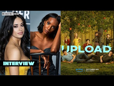 Upload Season 3 Cast Interview | Zainab Johnson and Jeanine Mason