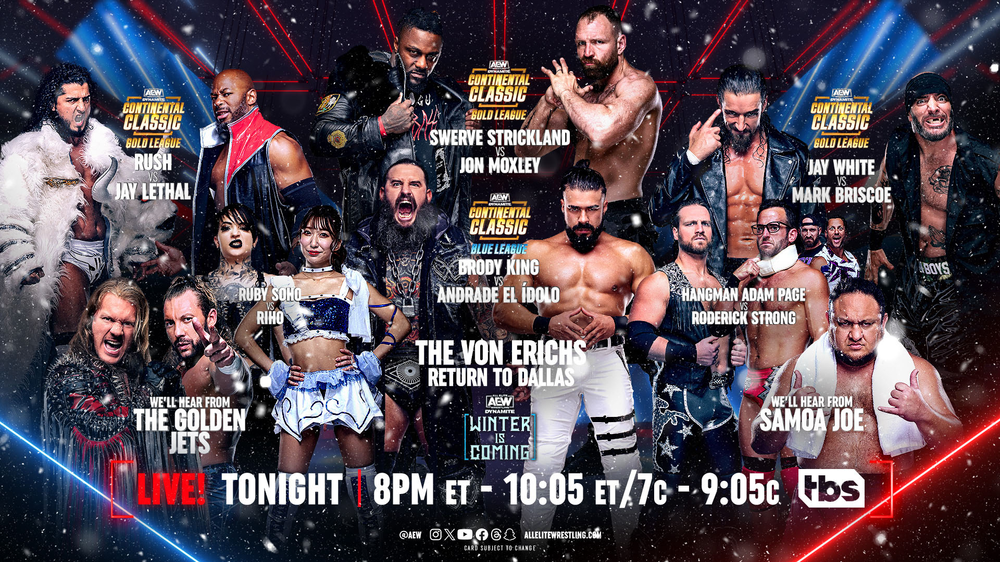 AEW Dynamite Preview for December 13, 2023