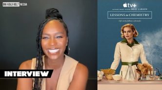 Aja Naomi King Interview | Lessons in Chemistry | Apple TV+