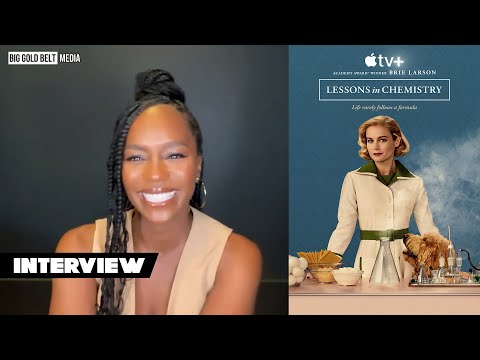 Aja Naomi King Interview | Lessons in Chemistry | Apple TV+