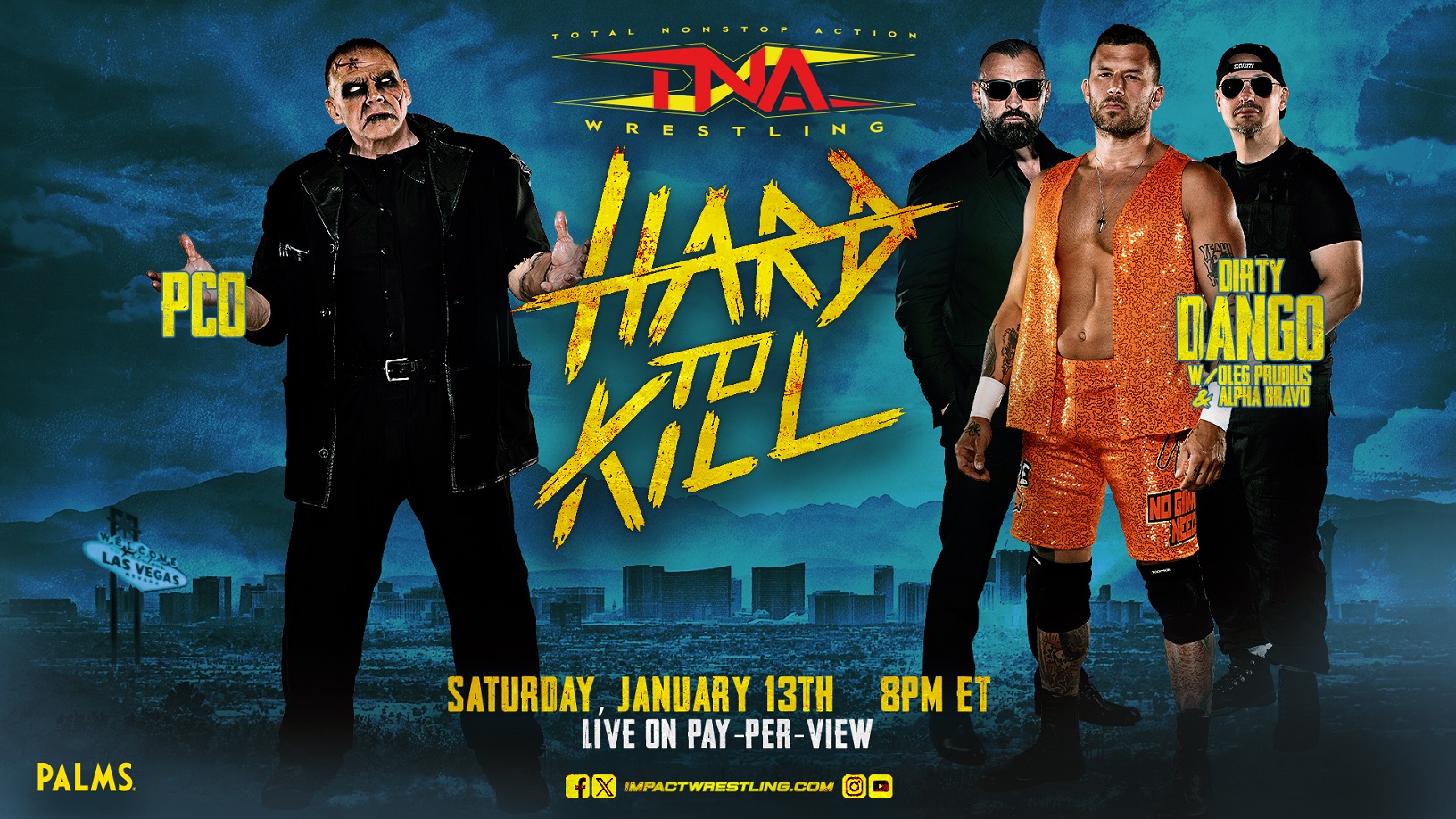 Dirty Dango Faces the Wrath of the Monstrous PCO at Hard To Kill – TNA Wrestling