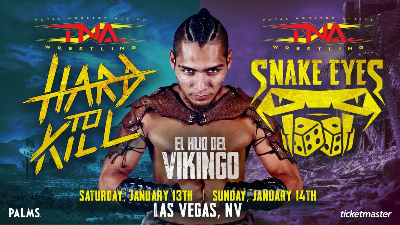 El Hijo del Vikingo Soars Into TNA Wrestling at Hard To Kill & Snake Eyes – TNA Wrestling