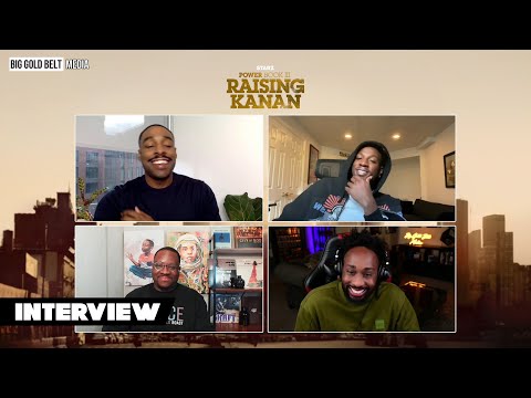 Grantham Coleman & Joey Bada$$ Interview “Ronnie” & “Unique” | Power Book III Raising Kanan Season 3