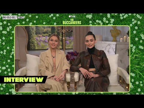 Imogen Waterhouse & Aubri Ibrag Interview | Apple TV+ The Buccaneers