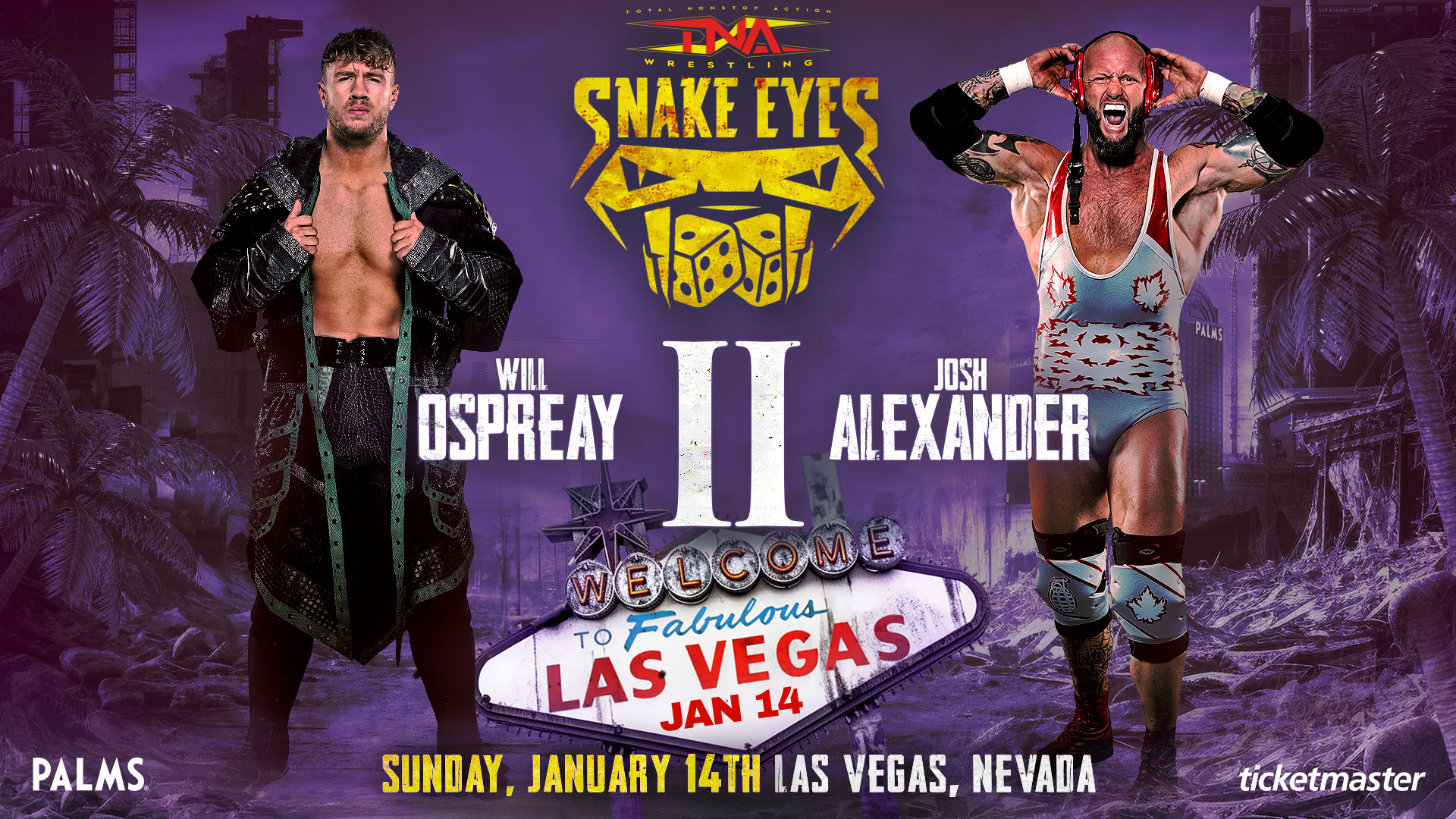 Josh Alexander Looks to Even the Score With Will Ospreay in Epic Encounter at TNA Snake Eyes – TNA Wrestling