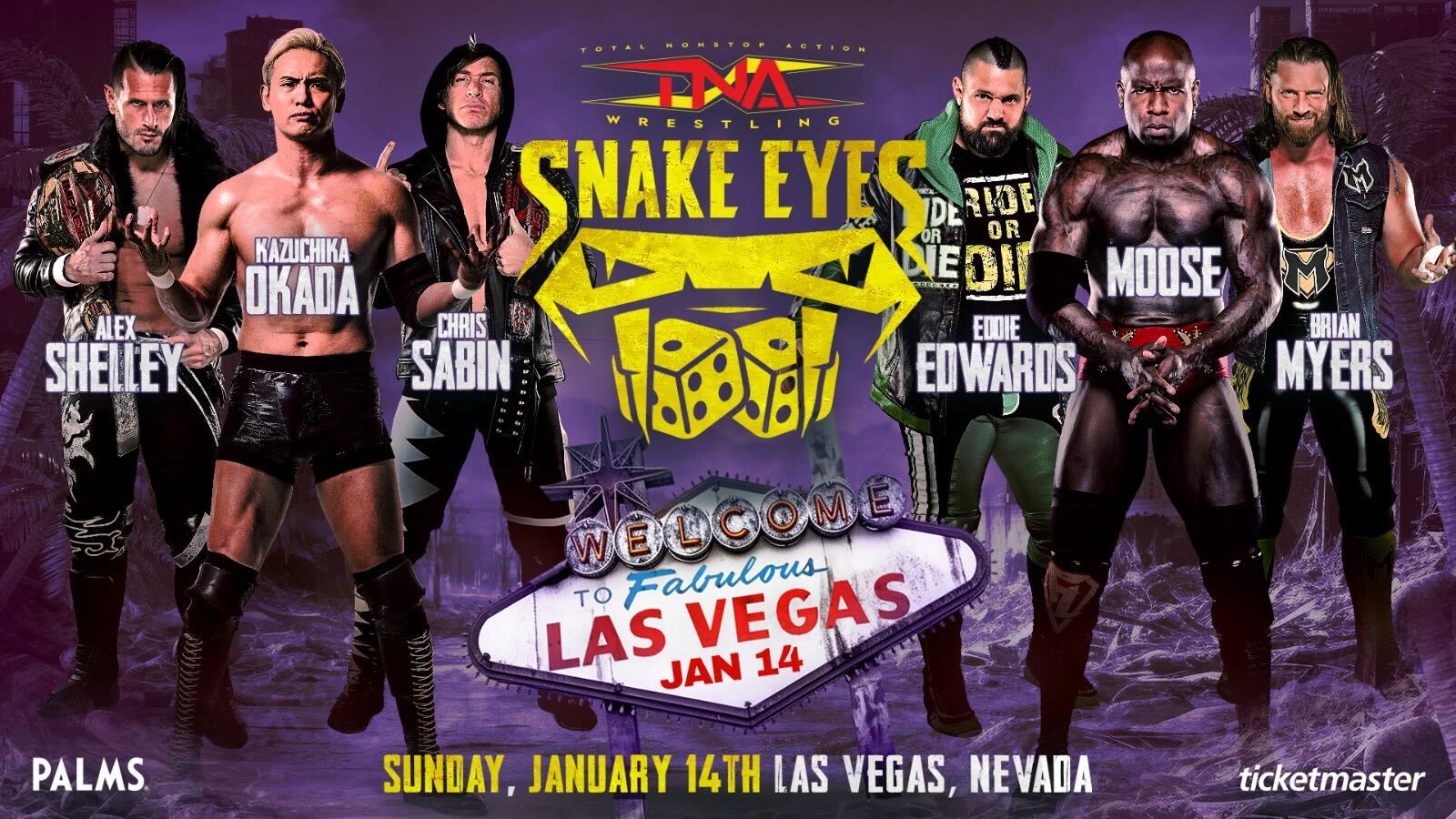 Kazuchika Okada Joins Forces With the Motor City Machine Guns January 14th in Las Vegas – TNA Wrestling