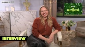 Mia Threapleton Interview | Apple TV+ The Buccaneers