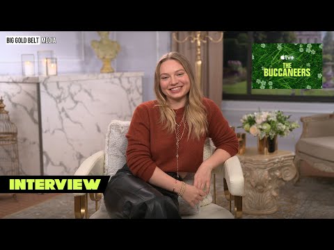 Mia Threapleton Interview | Apple TV+ The Buccaneers