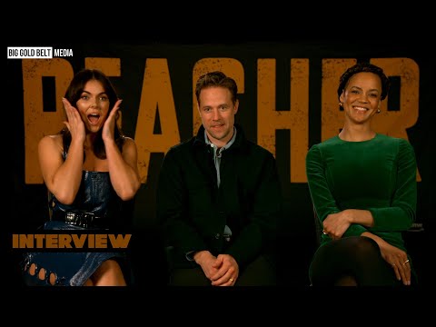 Reacher Season 2 Interview | Serinda Swan, Shaun Sipos & Maria Sten | Prime Video