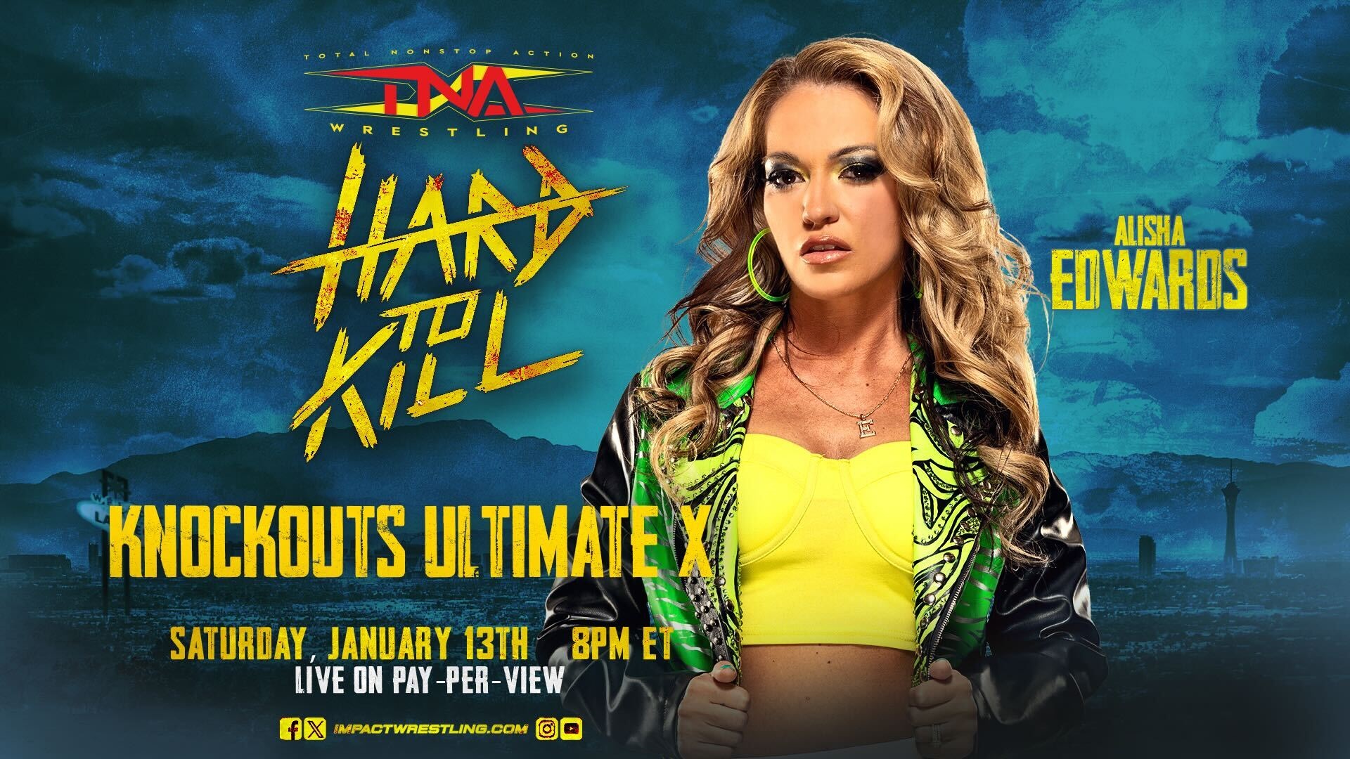 Alisha Edwards Announced for Knockouts Ultimate X at Hard To Kill – TNA Wrestling