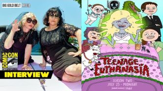 Alyson Levy & Alissa Nutting Interview | Teenage Euthanasia Season 2 | SDCC 2023