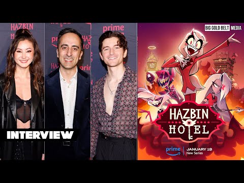 Amir Talai, Blake Roman & Kimiko Glenn Interview | Hazbin Hotel | Prime Video