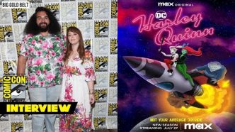 Cecilia Aranovich Hamilton & Ian Hamilton Interview | Harley Quinn Season 4 | SDCC 2023