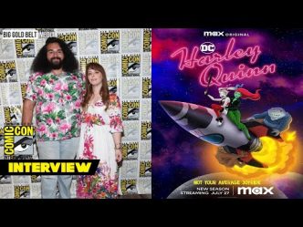 Cecilia Aranovich Hamilton & Ian Hamilton Interview | Harley Quinn Season 4 | SDCC 2023