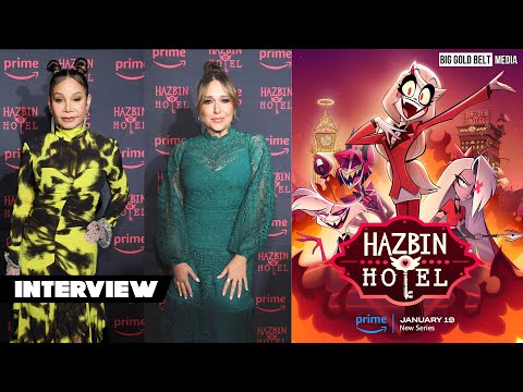 Daphne Rubin-Vega & Jessica Vosk Interview | Hazbin Hotel | Prime Video