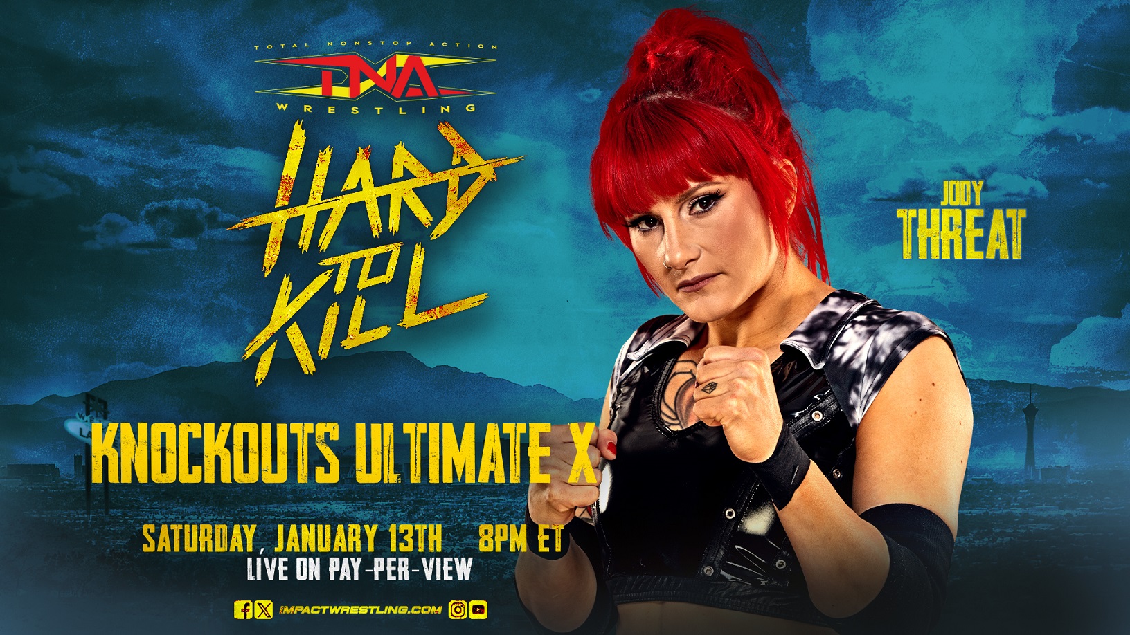 Jody Threat Joins the Fray for Knockouts Ultimate X at TNA Hard To Kill – TNA Wrestling